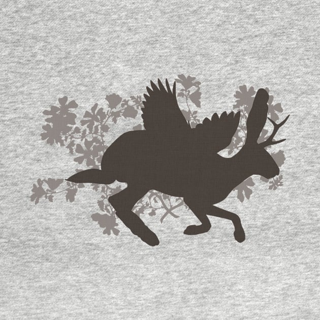 The Wolpertinger Shadow by CatAstropheBoxes